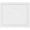 Ekena Millwork Harrison Raised Panel Decorative Wall Panel, 38"W x 32"H x 5/8"P WALP38X32X062HAR - alternate 2